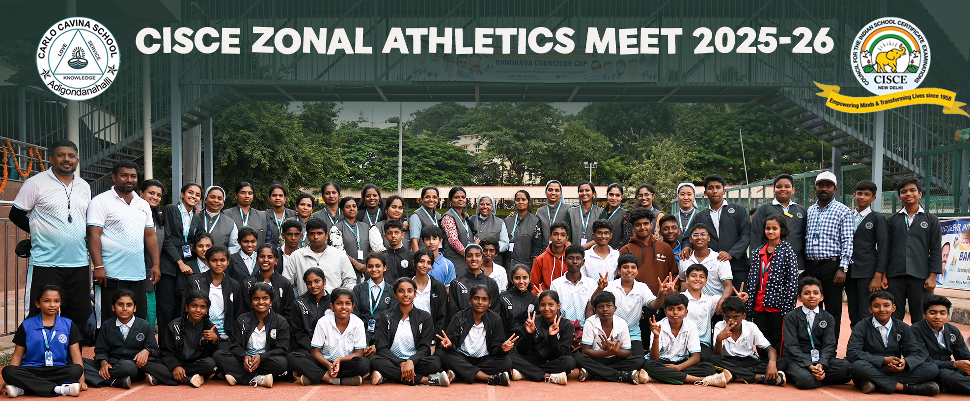 CISCE zonal athletics meet 2025-26